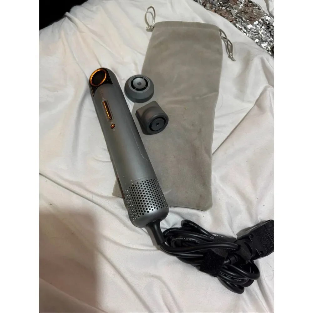 Deerma high speed wand smart tech blow hair dryer/styler w/ magnetic fragrance